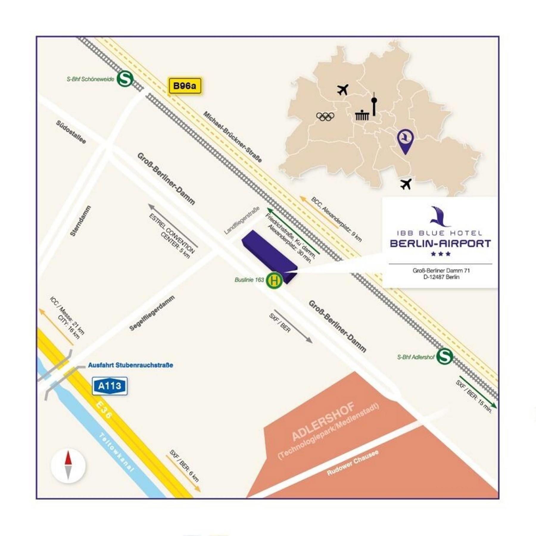 B&B Hotel Berlin-Adlershof Ngoại thất bức ảnh